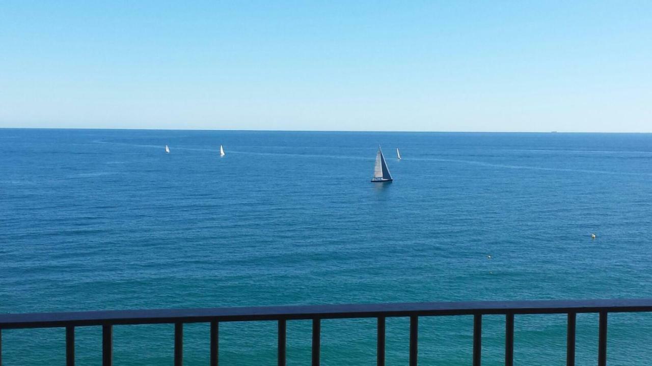 Primera linea playa Blanes Bagian luar foto